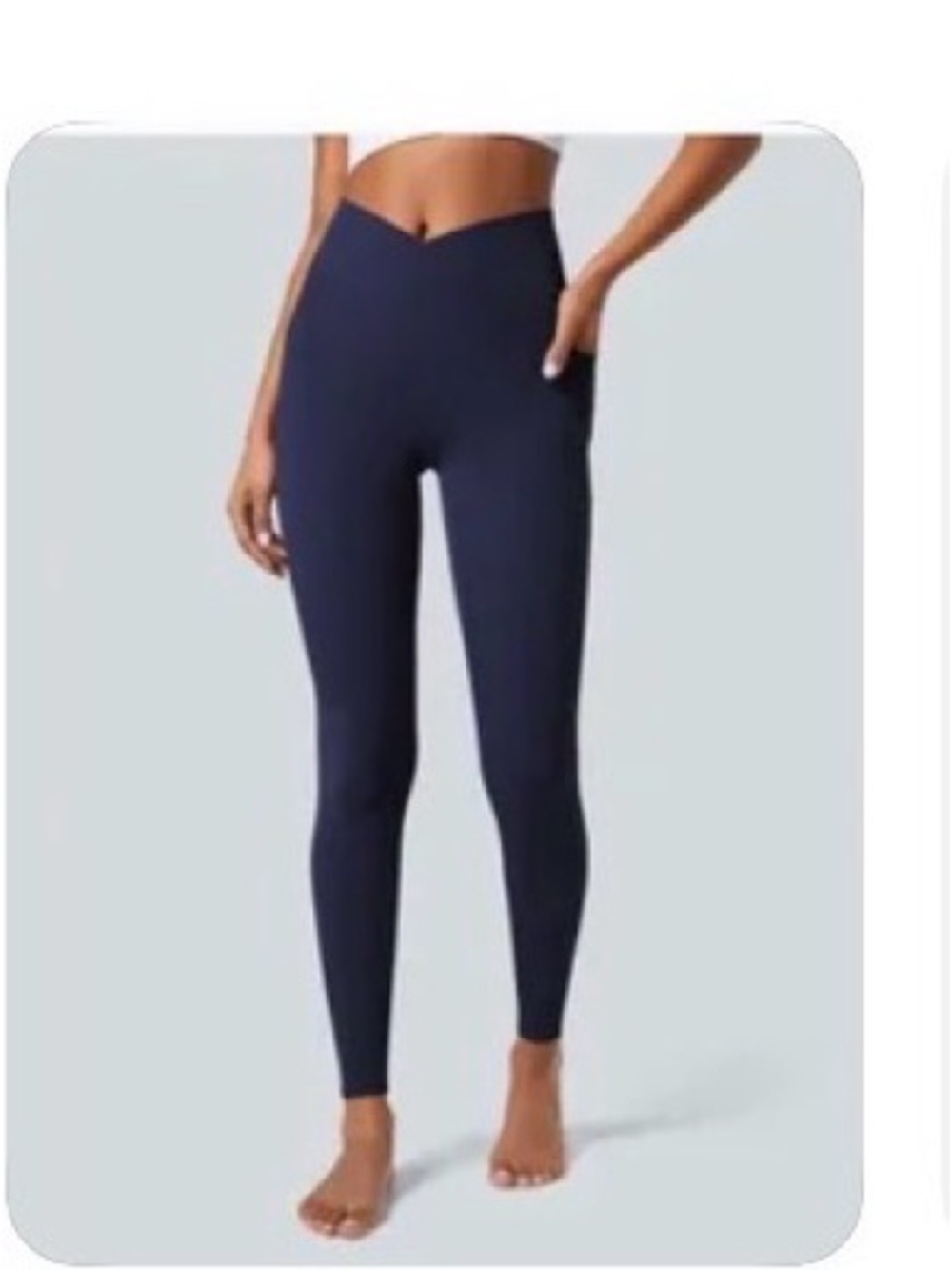 HALARA Peacoat Blue Leggings-L